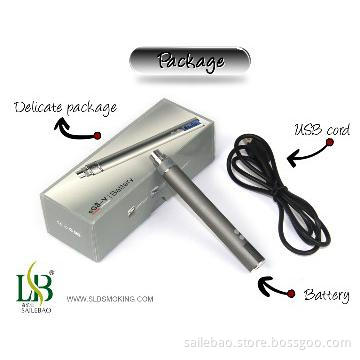 Hot sale!! 650mAh ego v starter kit ego v battery